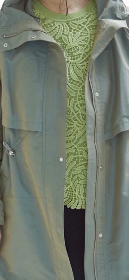 新品カタログ掲載ピノーレPINORE・ニット9ケミカルレース¥53.900