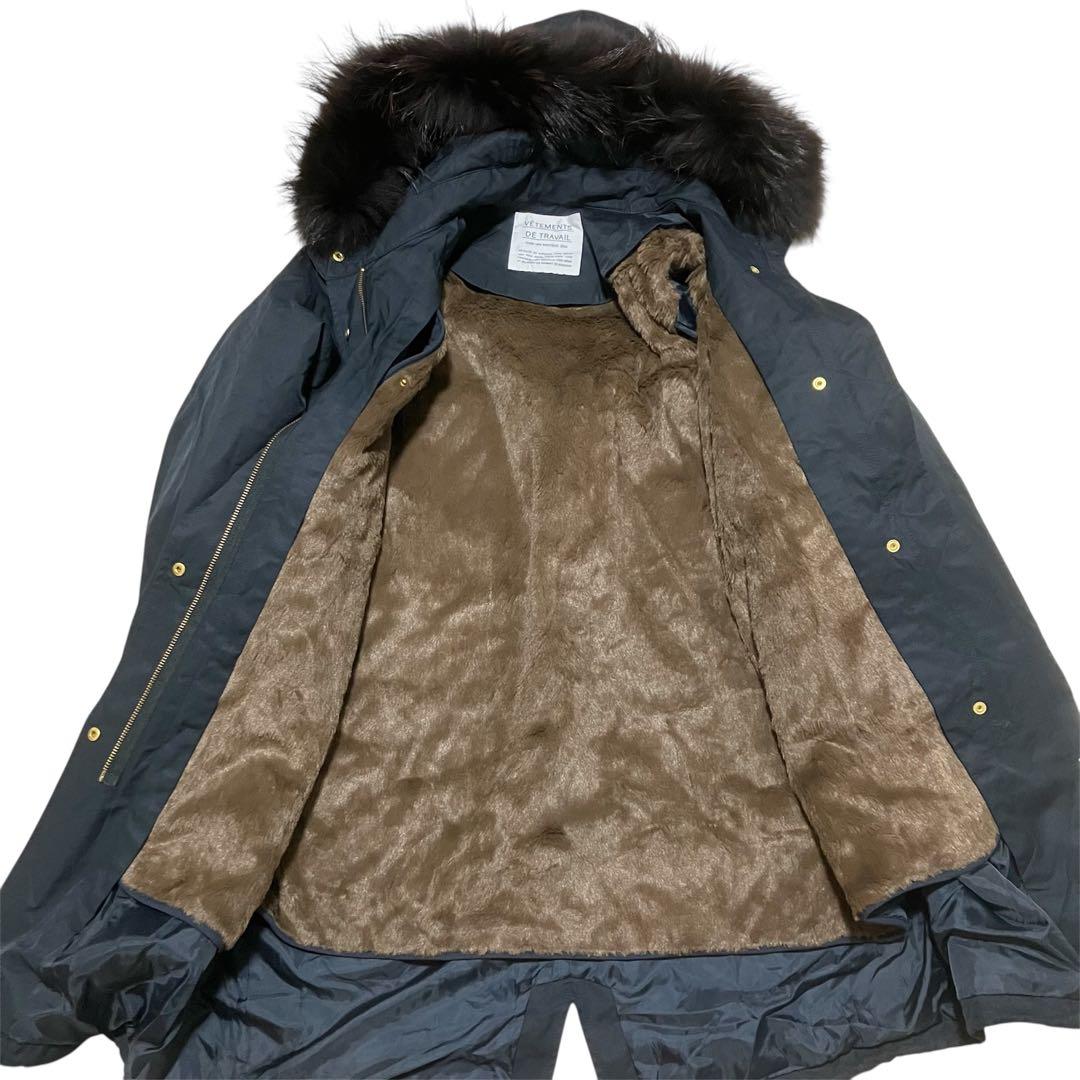 IENA ヴェトモン イエナ別注 ライナー付き モッズコート 40 ネイビー