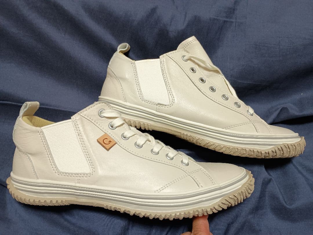 ★新品&未使用 スピングル 超人気サイドゴアカンガルー革