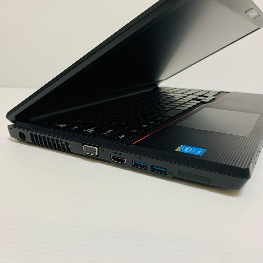 【初期設定済】富士通 ノートPC SSD256GB Win11