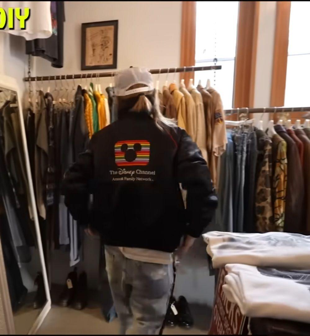 80's Disney ディズニー ブルゾン　スカジャン　清春　ゴタガレ