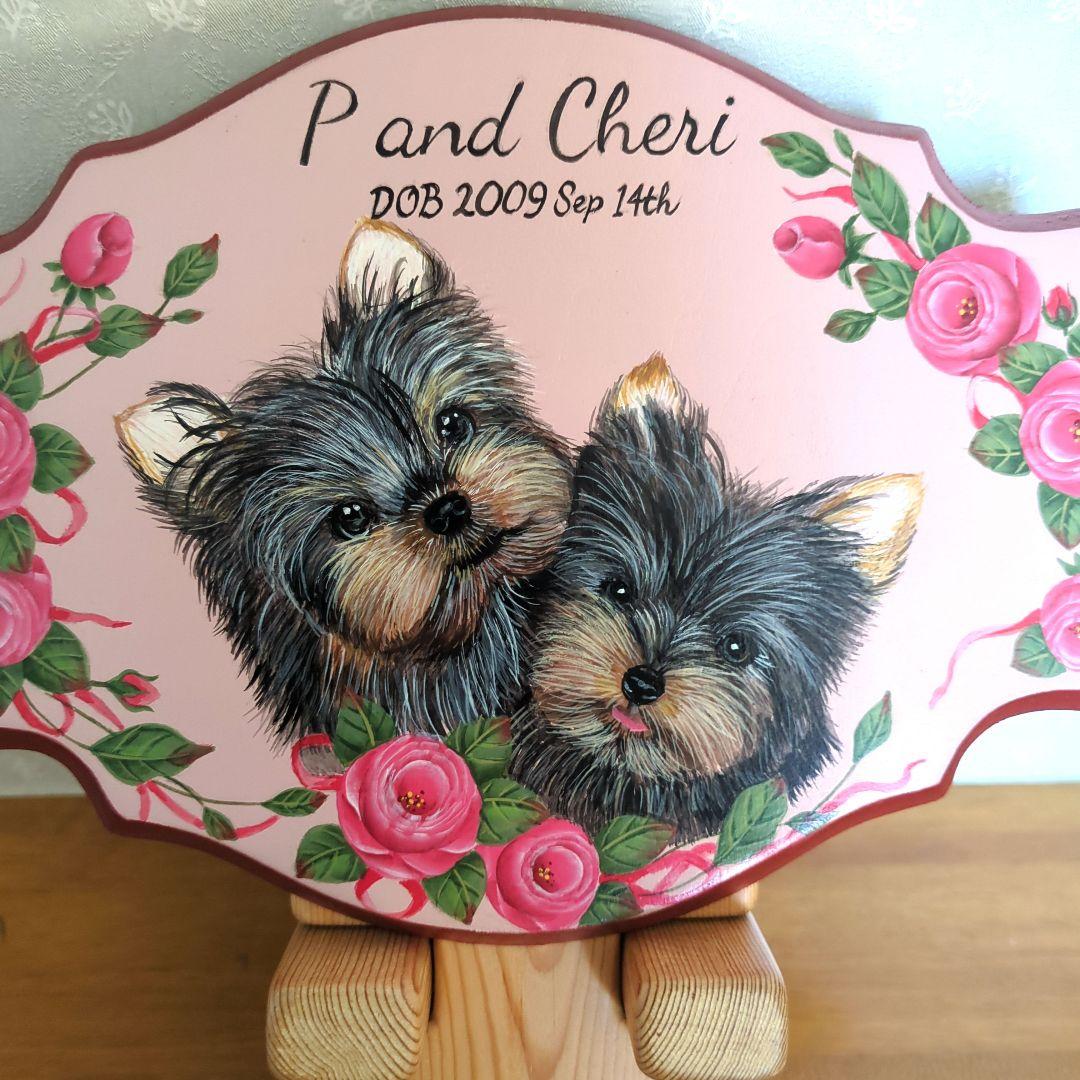 メルロイです　トールペイント作品　似顔絵