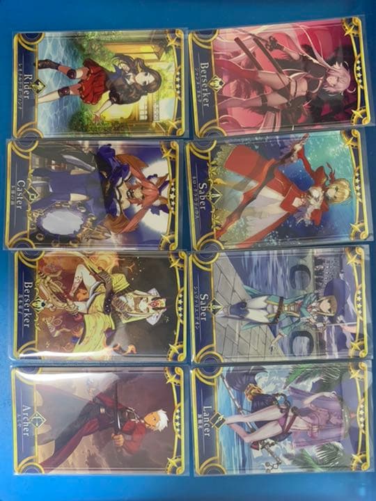 FGOACカード　サーヴァント、礼装まとめ　　本販売は個別に出します。