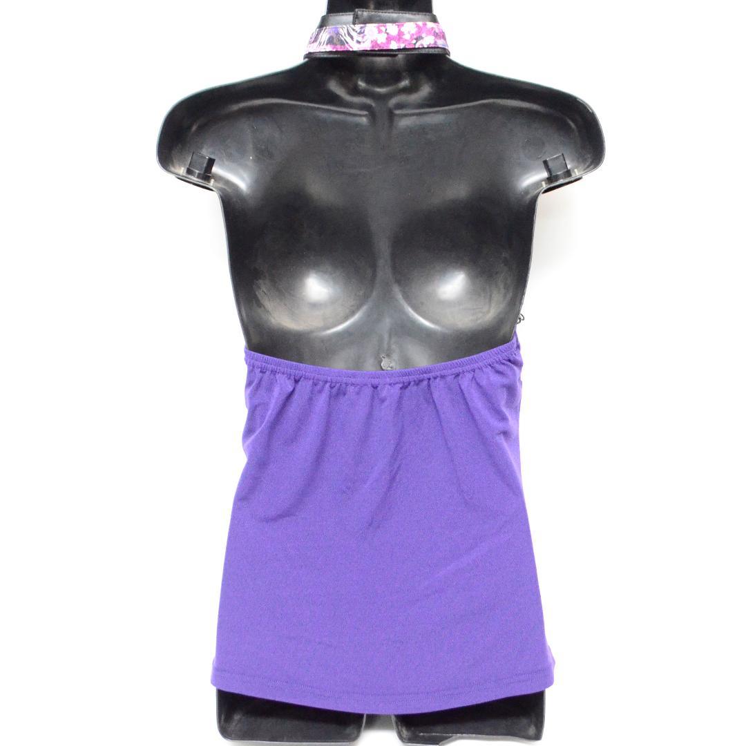 未使用★キューティーフラッシュ　ホルターネックキャミソール　和柄　ベルト　M