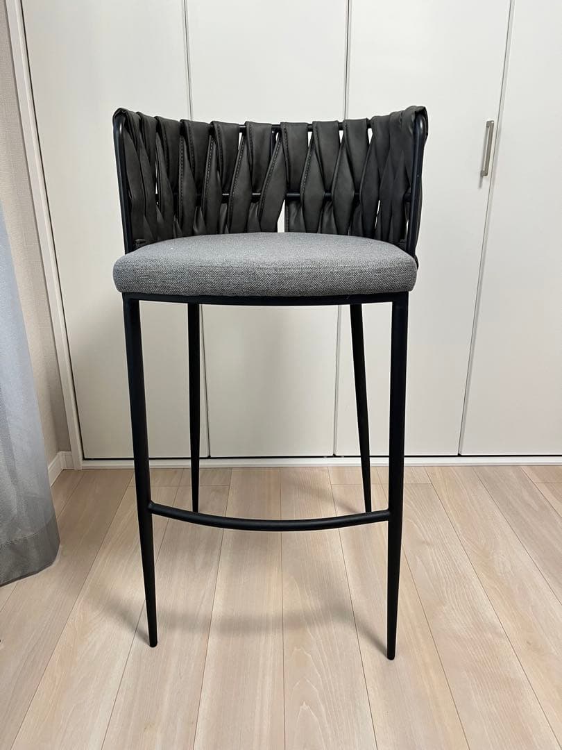 KARE Cheerio バースツール（グレー） 廃盤・定価61,050円