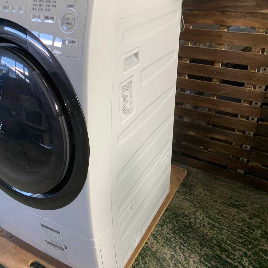 J023R SHARP シャープ ドラム式 洗濯機 ES-S7H-WL 7kg