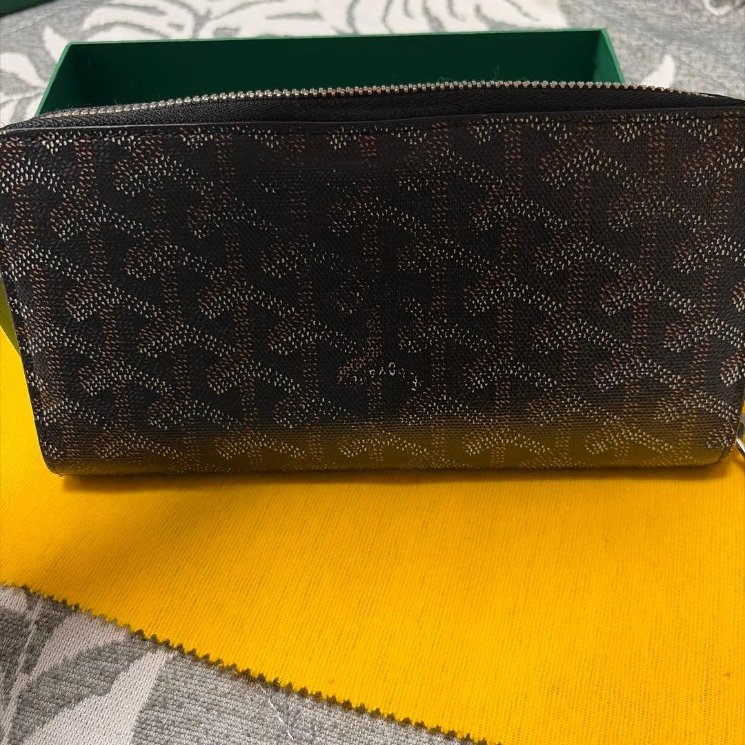 ゴヤール GOYARD ラウンドファスナー マティニョンGM ブラック