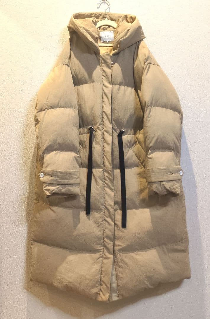 定価3.9万【美品】trois トロワ ロングコート ダウンコート ロングダウン