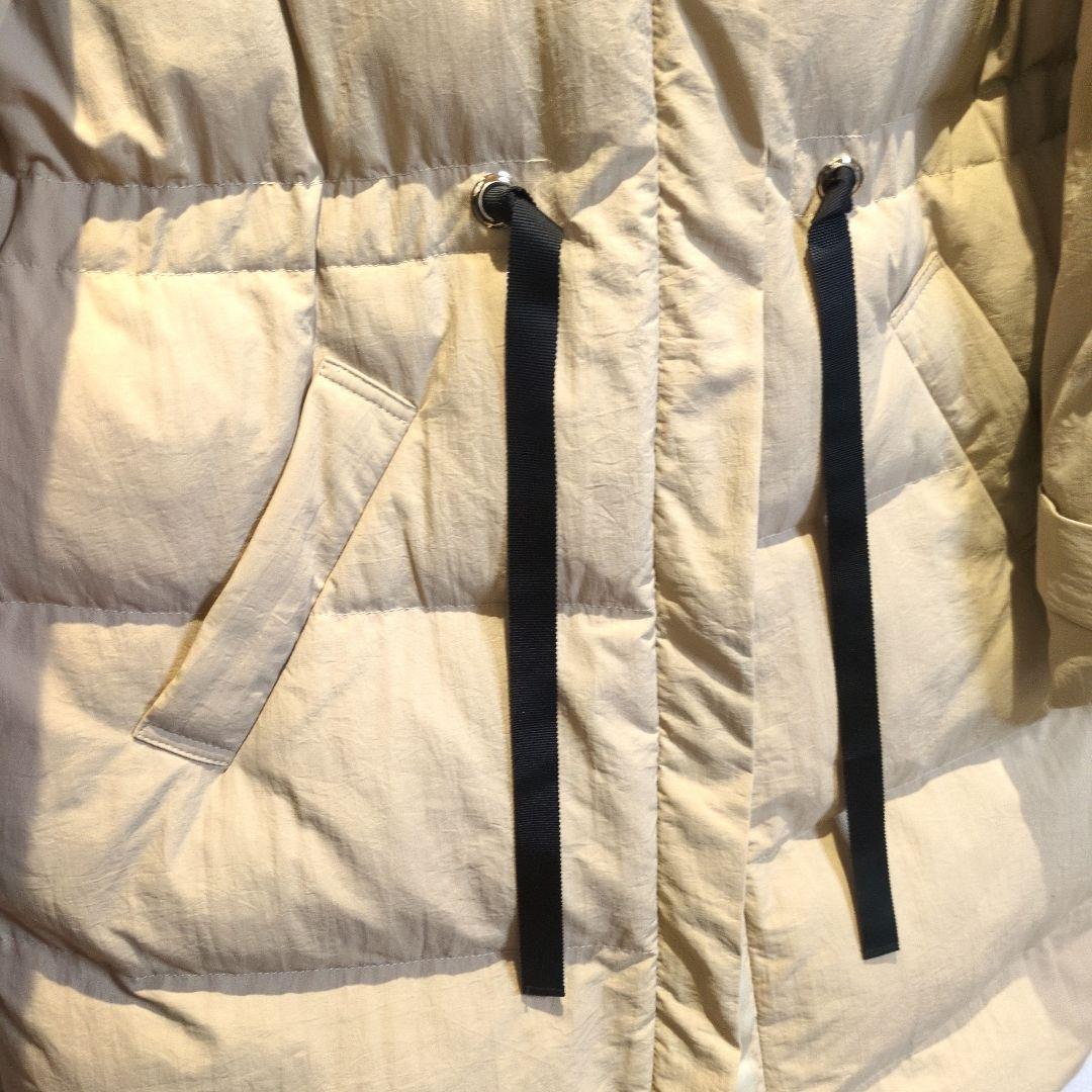 定価3.9万【美品】trois トロワ ロングコート ダウンコート ロングダウン