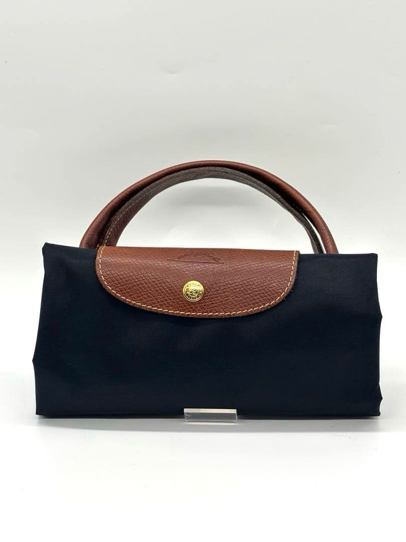 ロンシャン トートバッグ ルプリアージュ L ナイロン ネイビー 大容量 人気