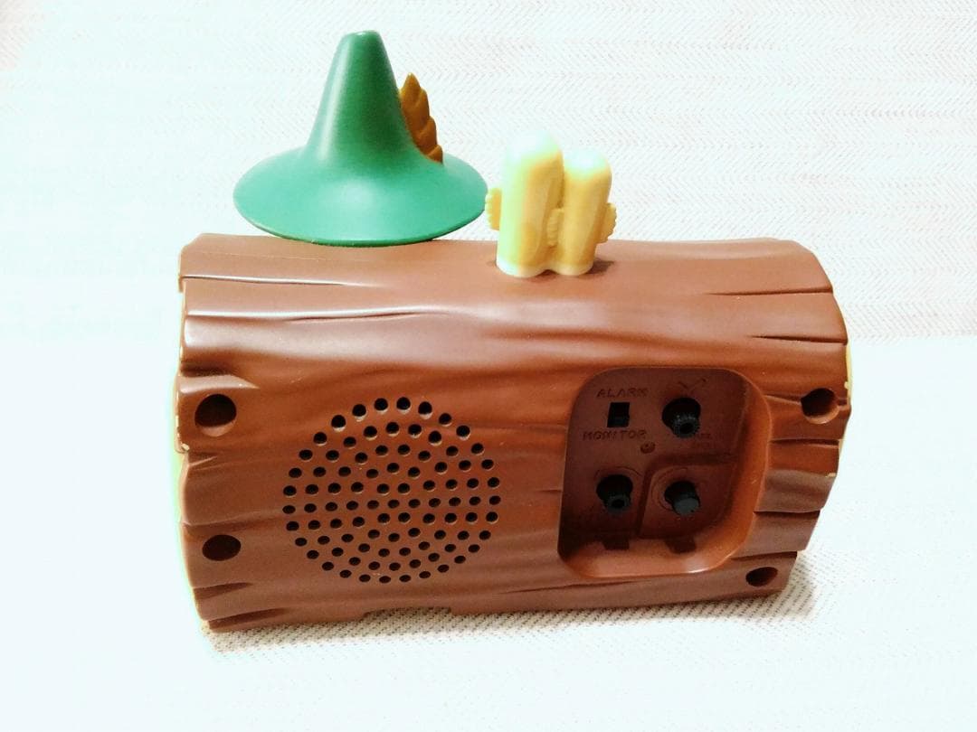 り*ぃ様 レア　スナフキンおしゃべり目覚まし時計　レトロ　インテリア