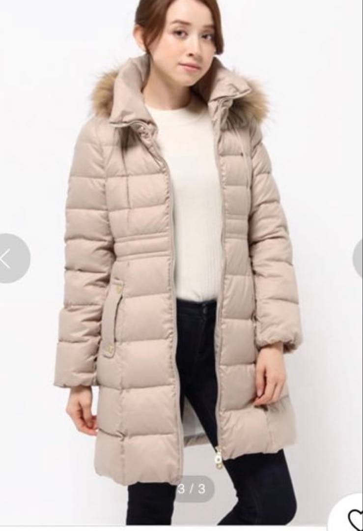 ブルーレーベルクレストブリッジ　ダウンコート