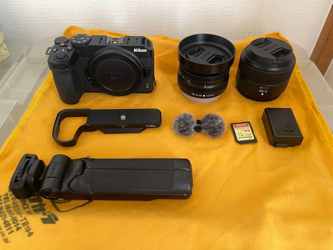 【美品】NikonZ30 VRレンズキット＋単焦点Z40mmF2