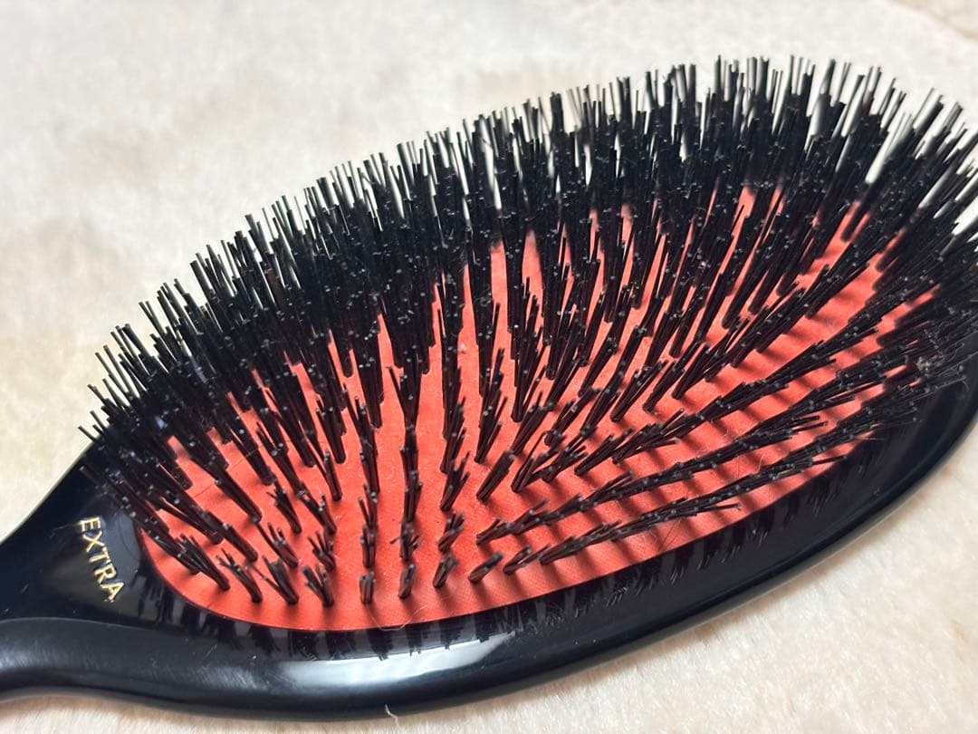 Mason Pearson ヘアブラシ Extra 黒・赤