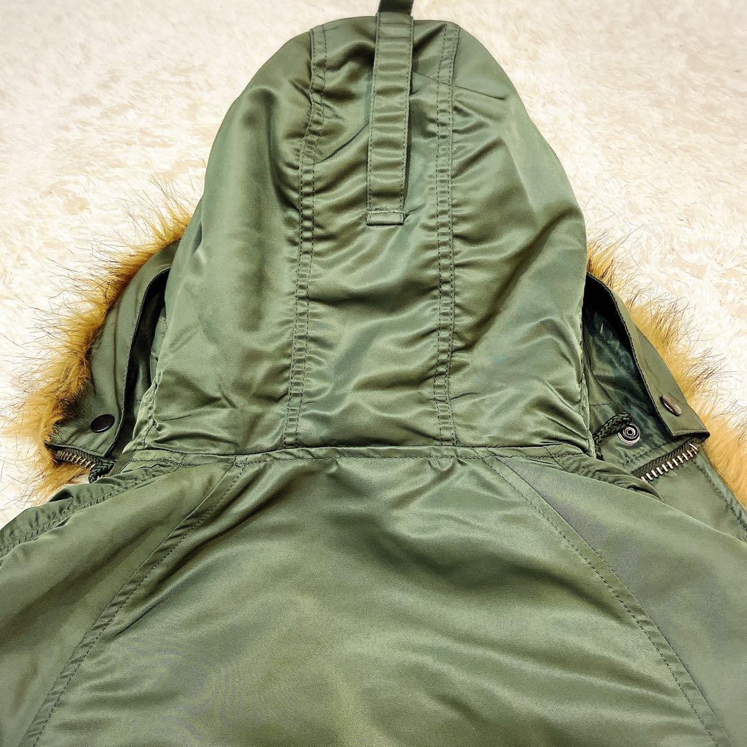 【美品】アルファインダストリーズ セージグリーン N3B フライトジャケット