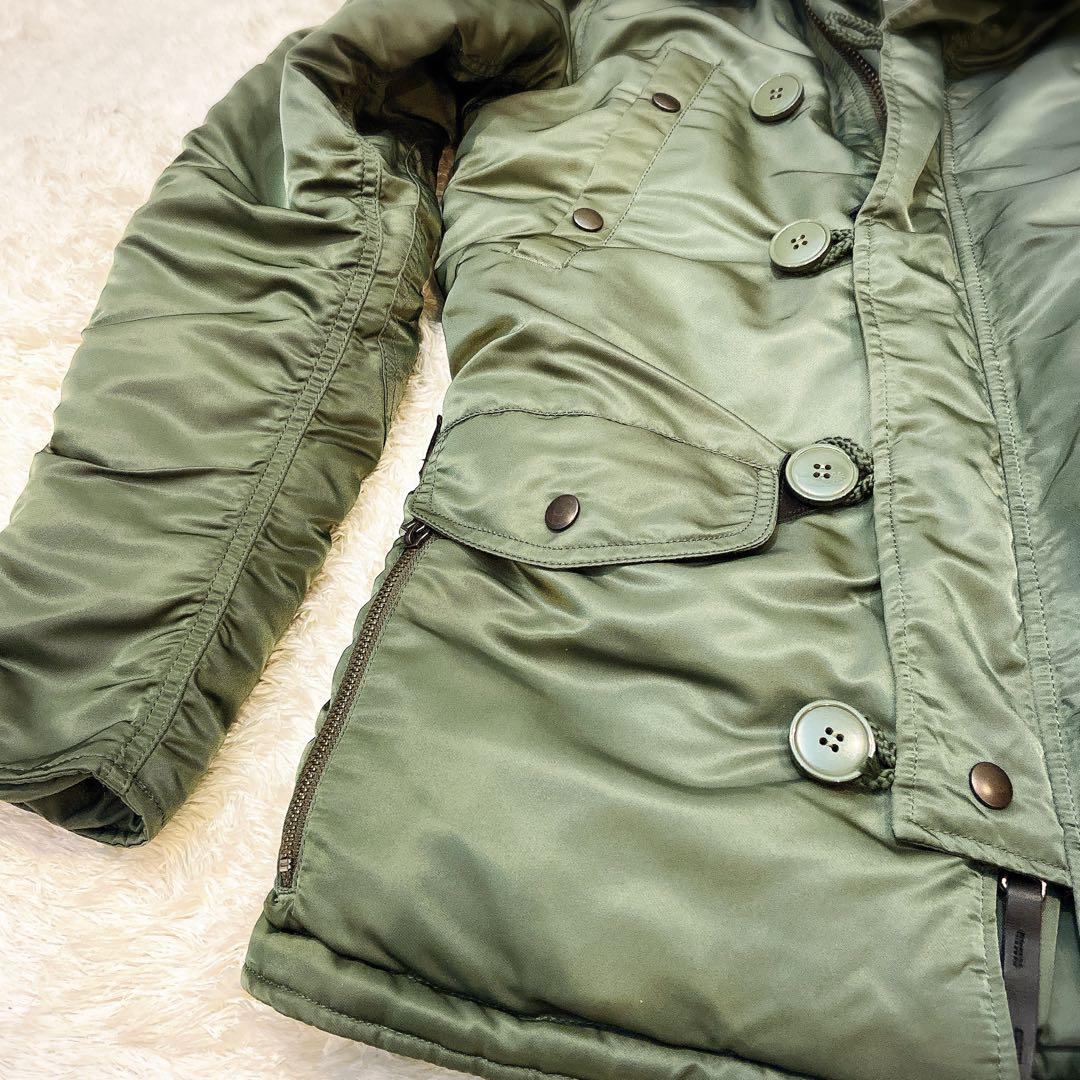【美品】アルファインダストリーズ セージグリーン N3B フライトジャケット