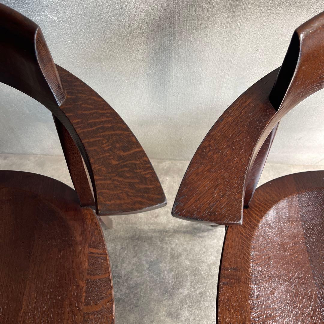 柏木工　ソフィ　アームダイニングチェア　2脚セット