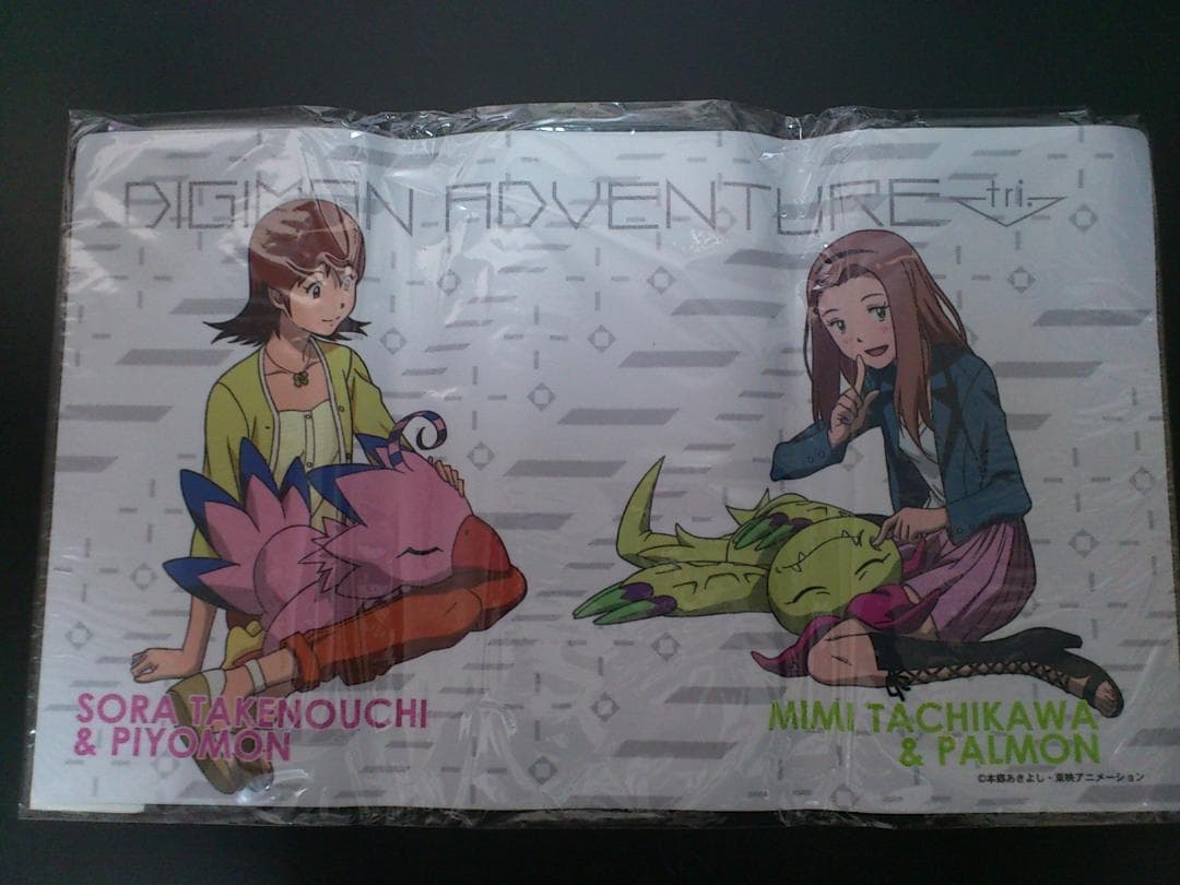 デジモンカードゲーム フレキシブルラバーマット 空＆ピヨモン ミミ＆パルモン