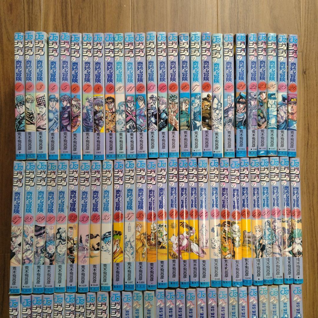 ジョジョの奇妙な冒険　1−6部全巻セット