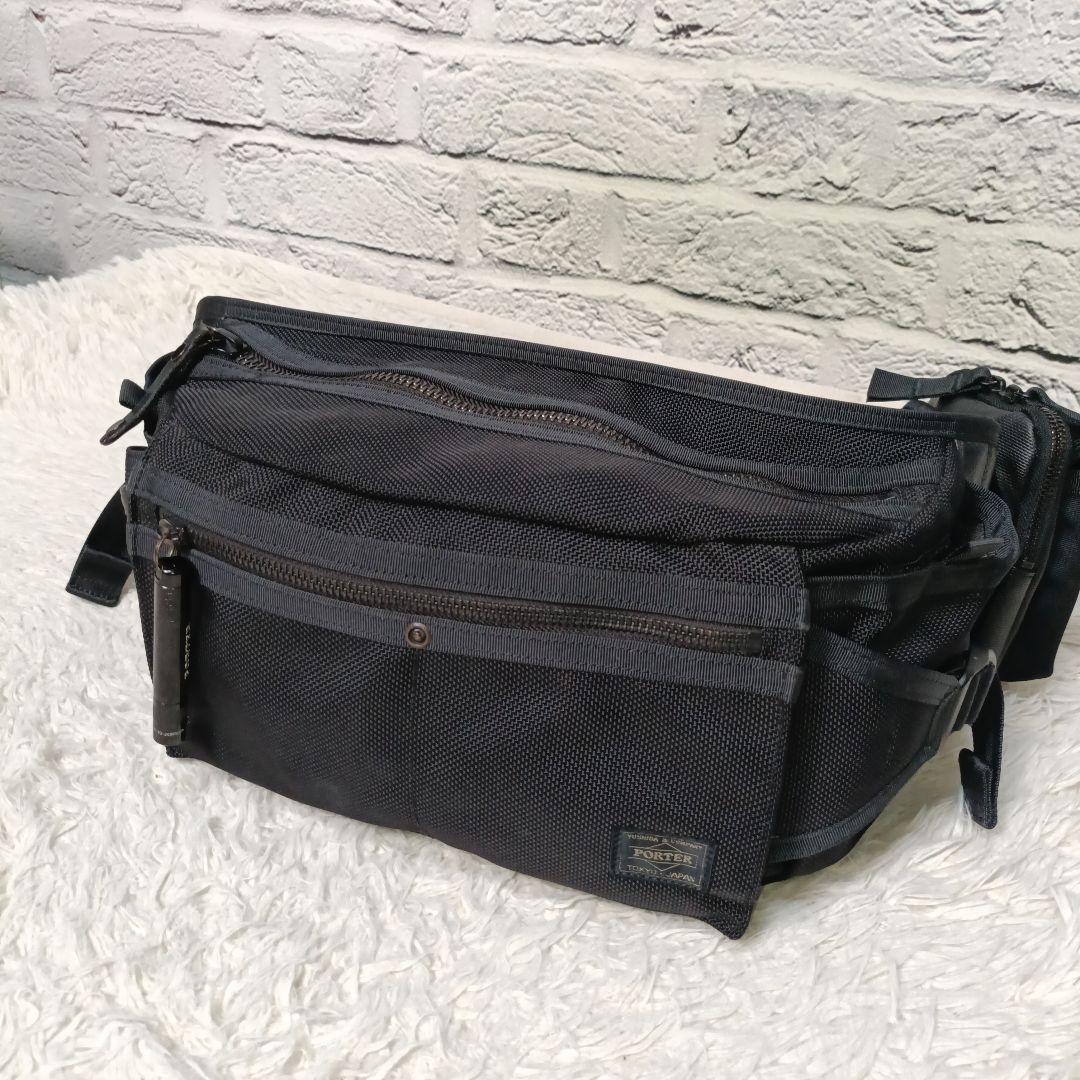 美品■PORTER HEAT ウエストバッグ＋PRISM ポーチ セット 廃盤