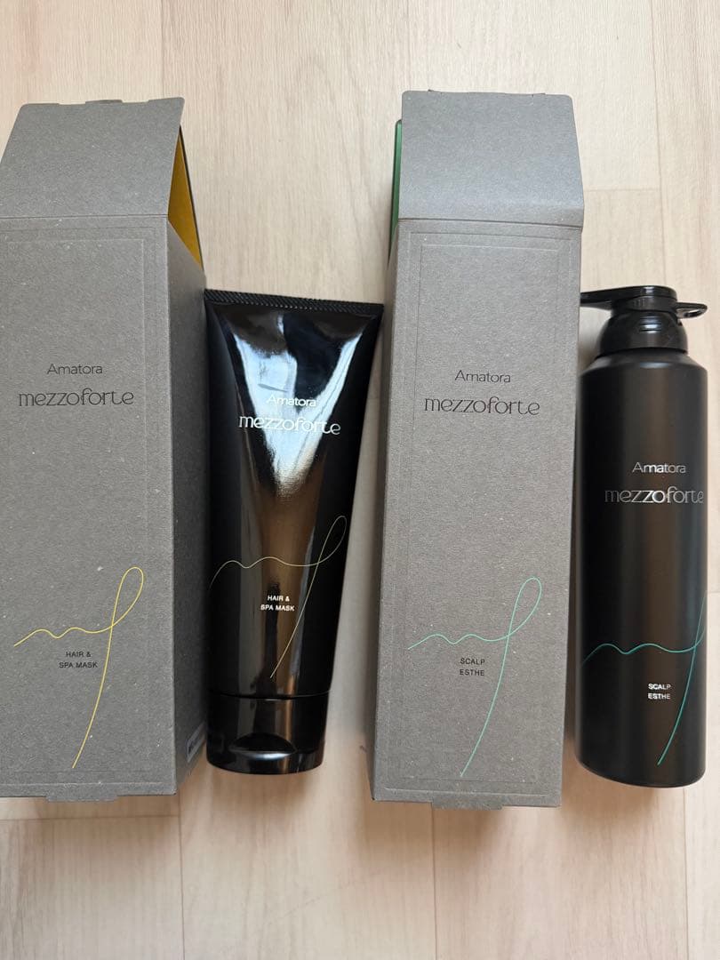 アマトラ　メゾフォルテ　スカルプエステs 凛美　新品　2点セット