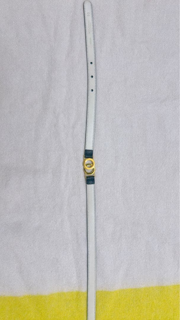 BVLGARI ベルト　ブラック✖️ゴールド