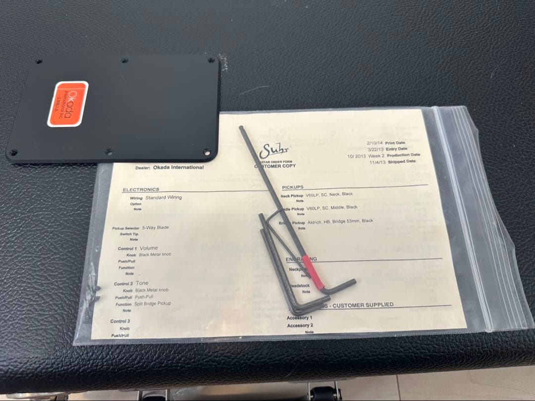 Suhr Modern 2014年製　オーダー品【美品】