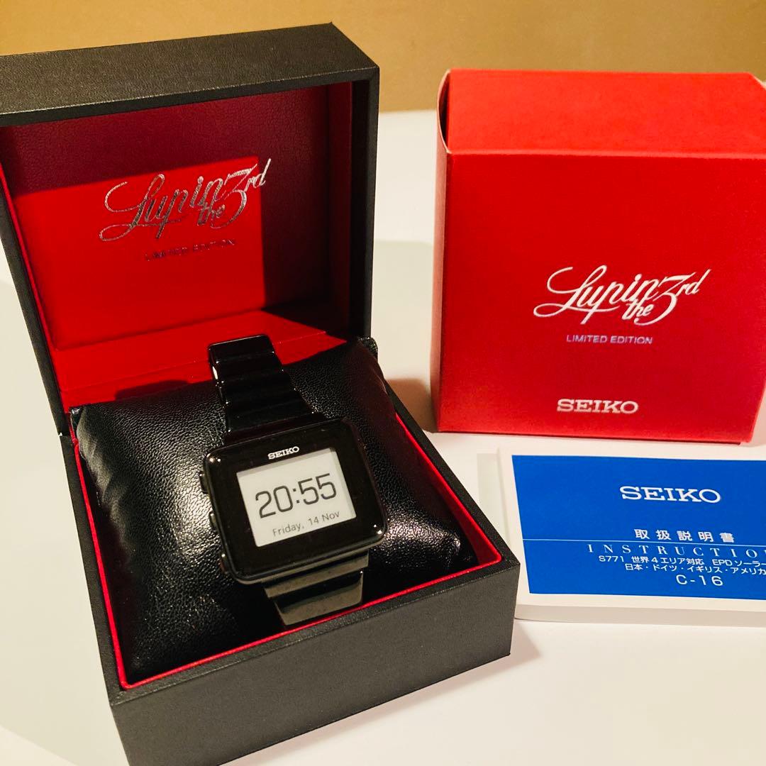 値下◼️ルパン三世【SEIKO セイコー スピリットスマート】ソーラー電波/腕時計