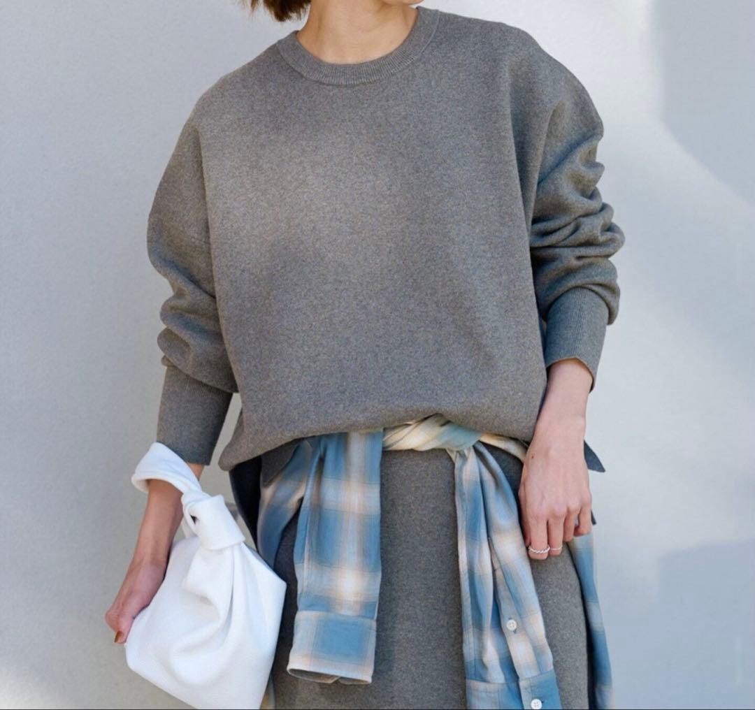 【タグ付き新品】フレームワーク / ダブルジャガードプルオーバー 2024AW