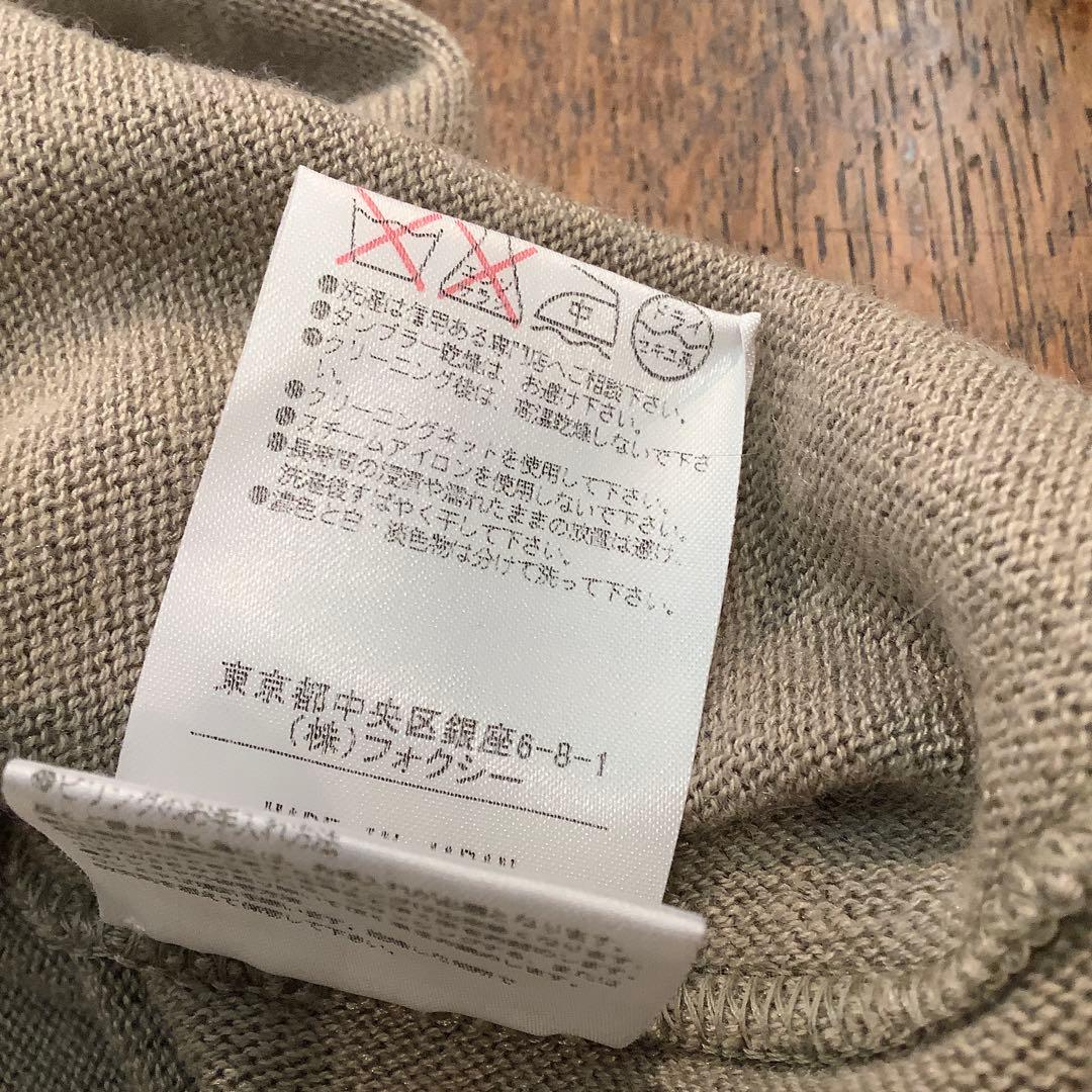 FOXEY NEW YORK COLLECTION　シルクカシミヤニット　38