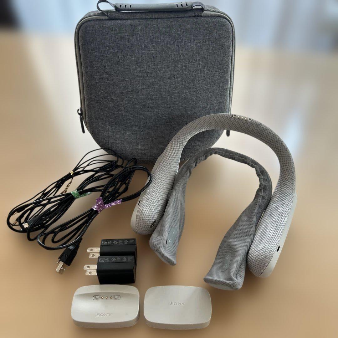 SONY SRS-WS1 ネックスピーカー 専用ケース・カバー付き❗️
