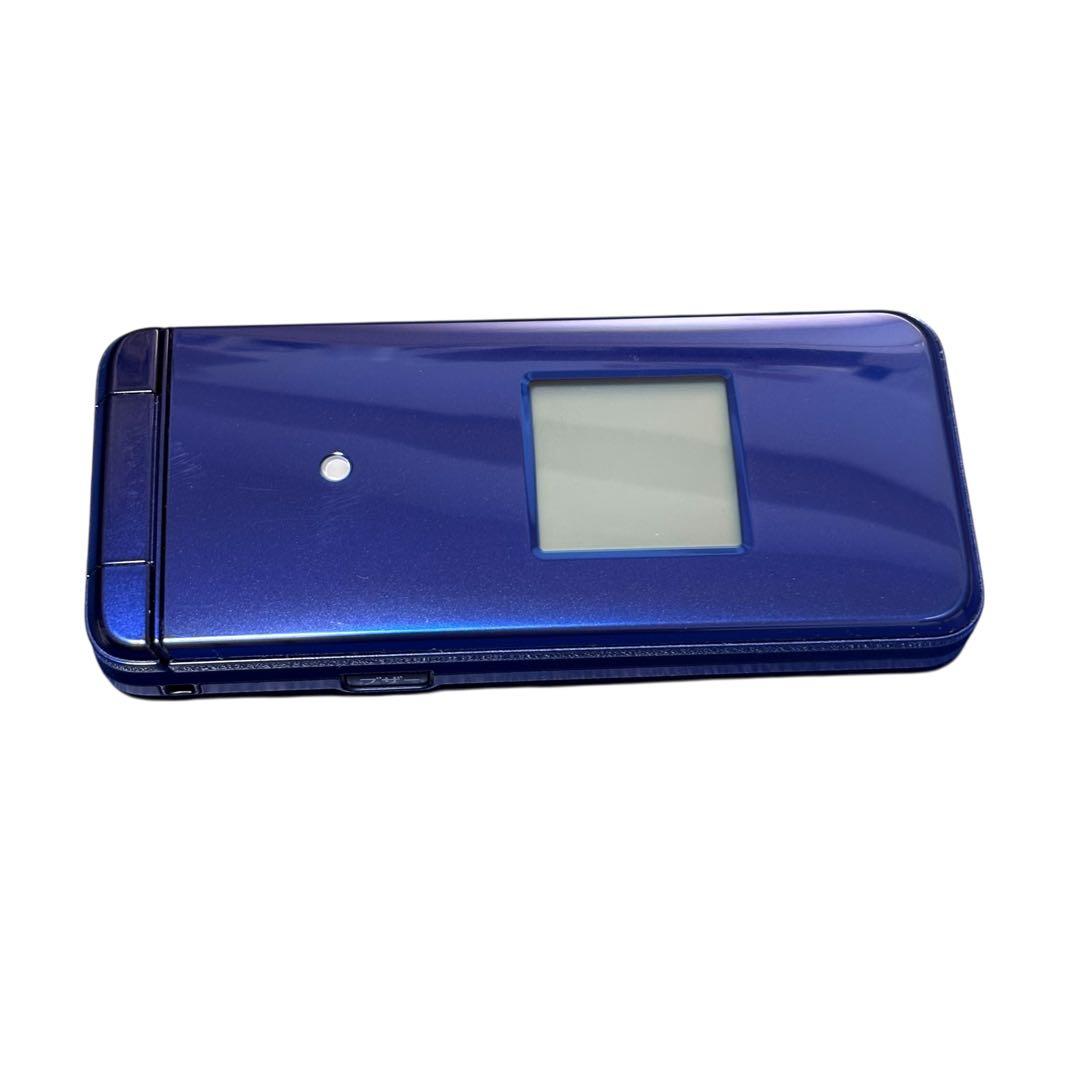 美品　au かんたんケータイ KYF41 ブルー 美品 本体