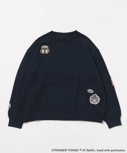 STRANGER THINGS × ニコアンド コラボ アソートモチーフニット