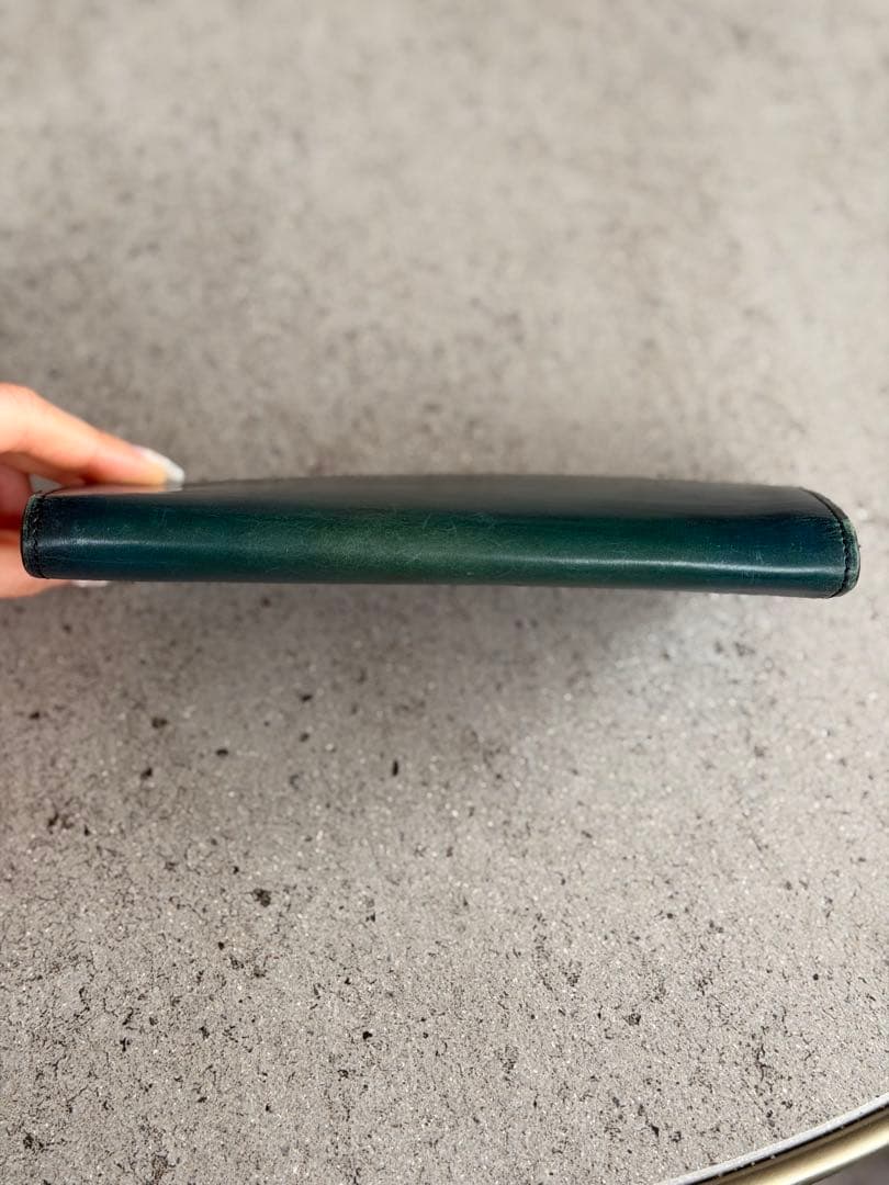 Yuhaku 長財布　ターコイズブルー