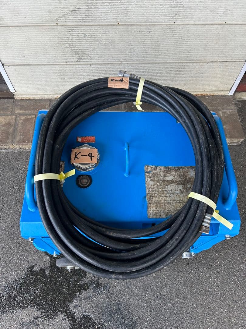 K4 綺麗HPJ-5ESM高圧洗浄機防音ガン・高圧ホース・給排水ホースセット