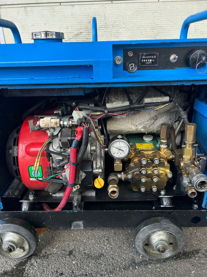 K4 綺麗HPJ-5ESM高圧洗浄機防音ガン・高圧ホース・給排水ホースセット