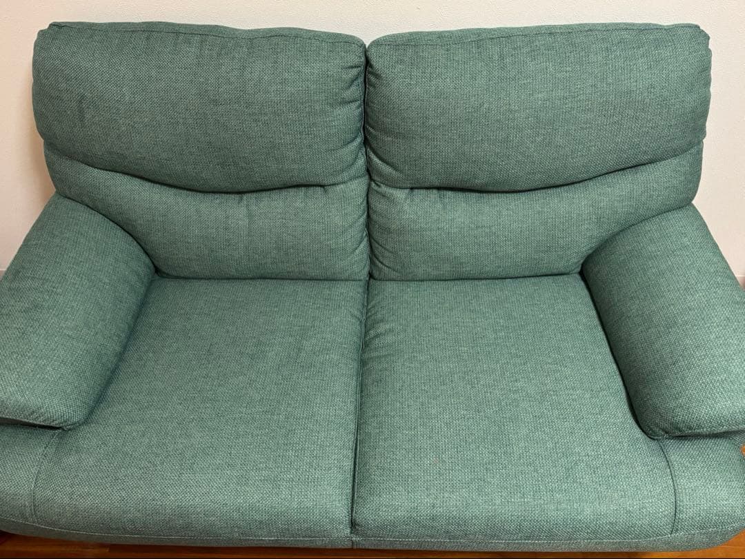 ☆送料込み☆ ニトリ　２人がけソファ　キャッツ3 グリーン