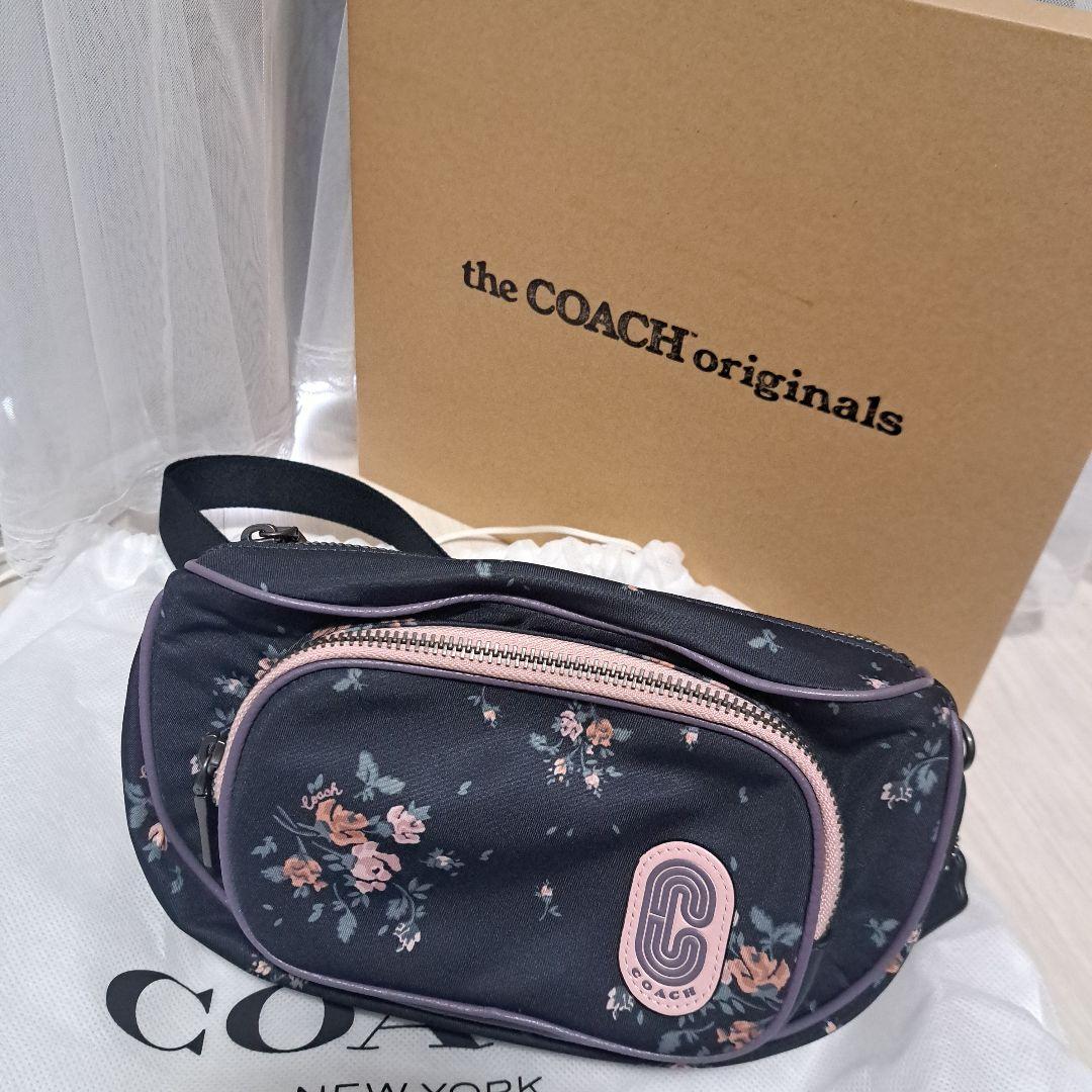 『Rie』coachウエストバッグ/ウエストポーチボディバッグベルトバッグ