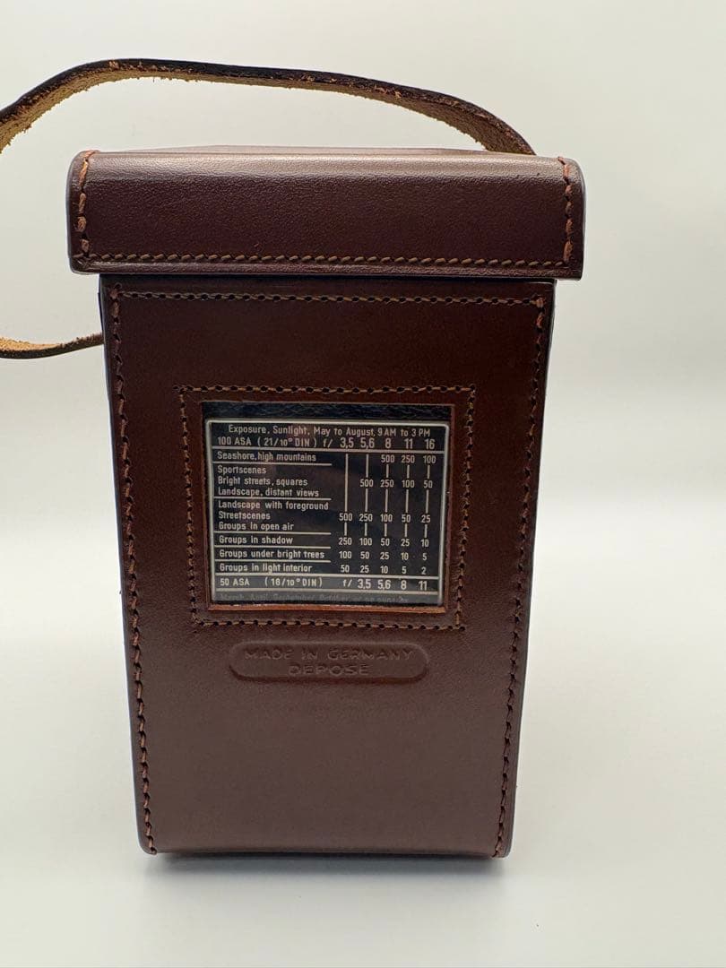 Rolleiflex 二眼レフカメラとケースセット tessar75mmF3.5