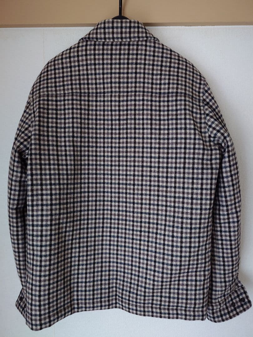 WOOLRICH ガンクラブチェック オーバーシャツ S