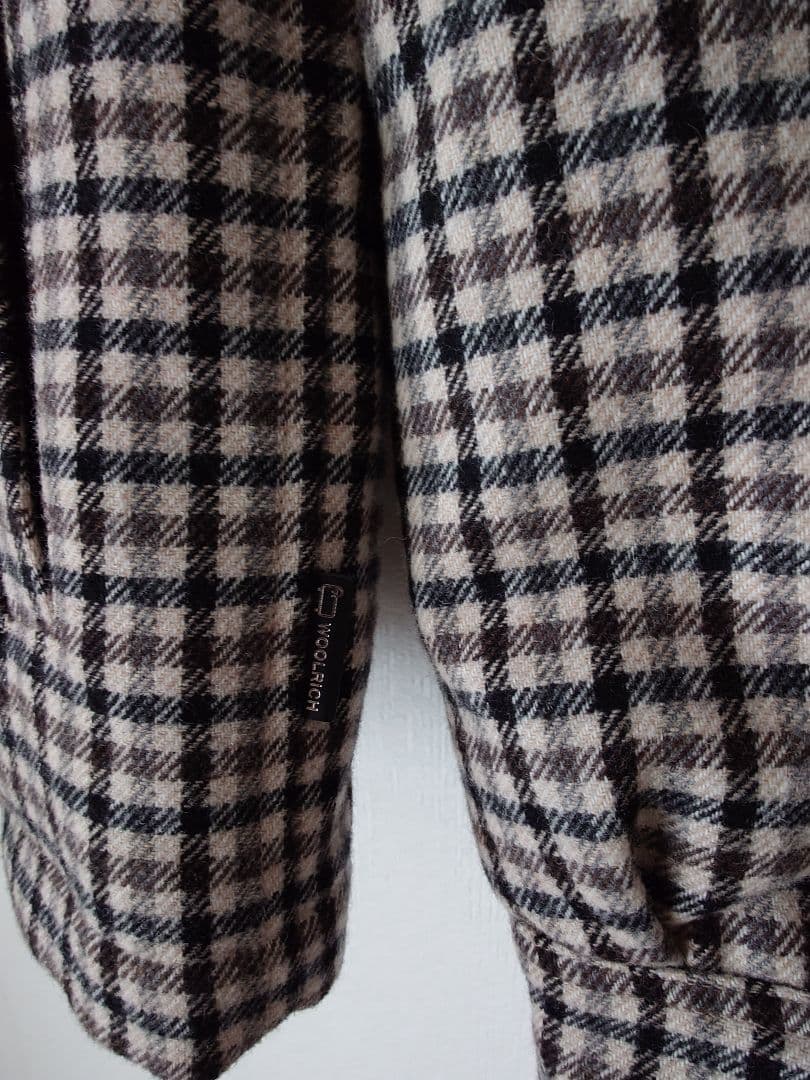 WOOLRICH ガンクラブチェック オーバーシャツ S
