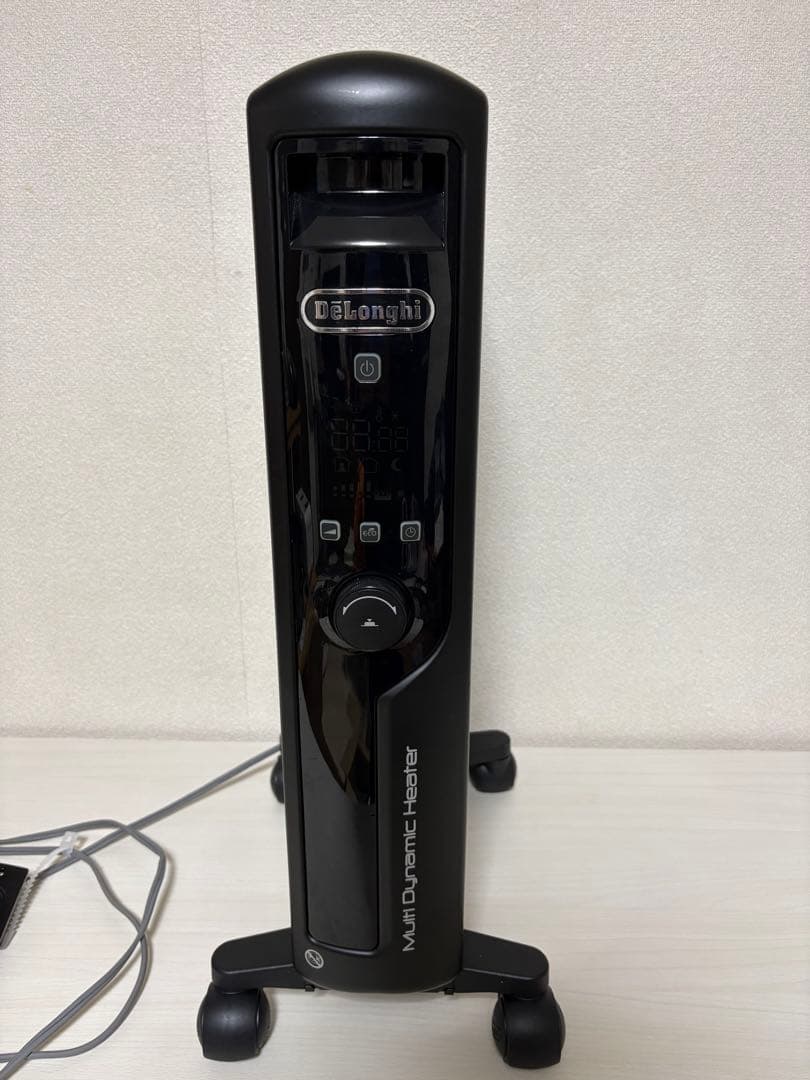 デロンギ MDHU12-BK ヒーター 動作品 ※コード難あり