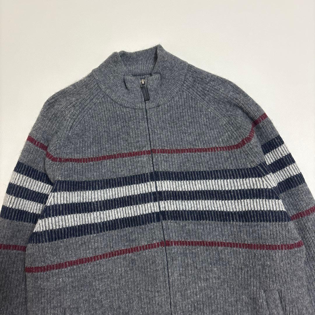 BURBERRY LONDON ウール アルパカ ドライバーズニット