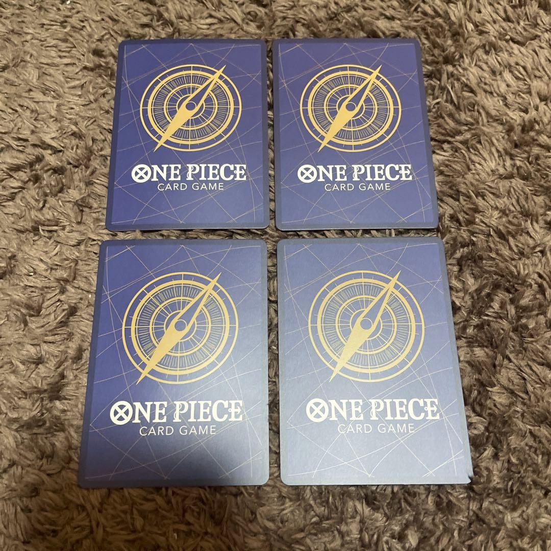 ワンピース カードゲーム ニコ・ロビン C★パラレル ST29-009 4枚②