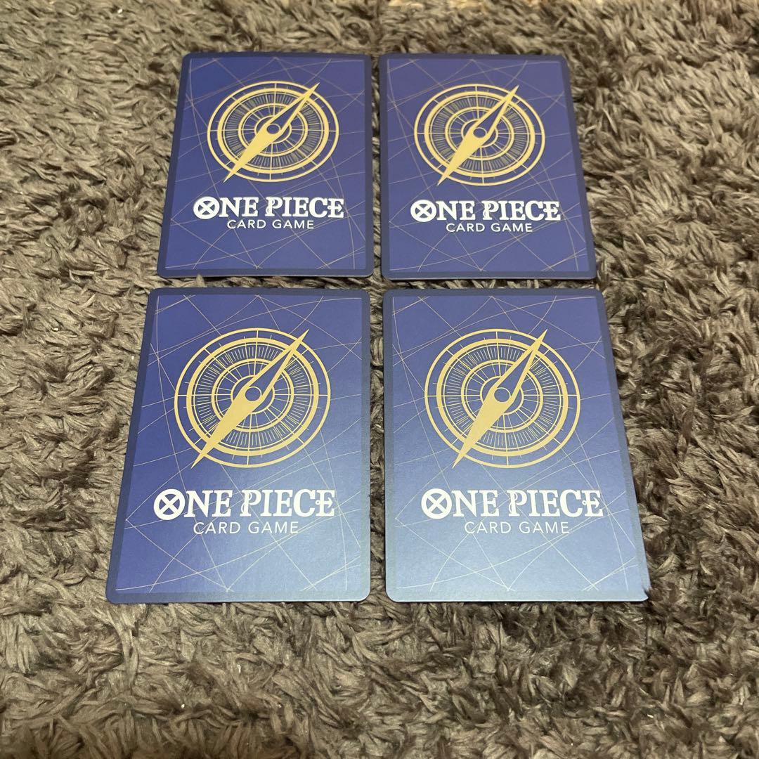 ワンピース カードゲーム ニコ・ロビン C★パラレル ST29-009 4枚②