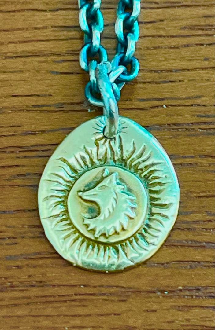 限定値下げしました。￼18Ｋペンダントトップ　TADY&KING M (ウルフ)