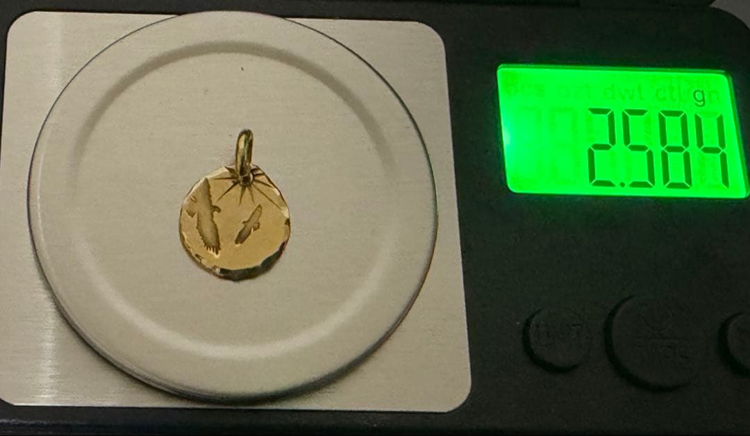 REDMAN K18イーグルスタンプメタルチャーム