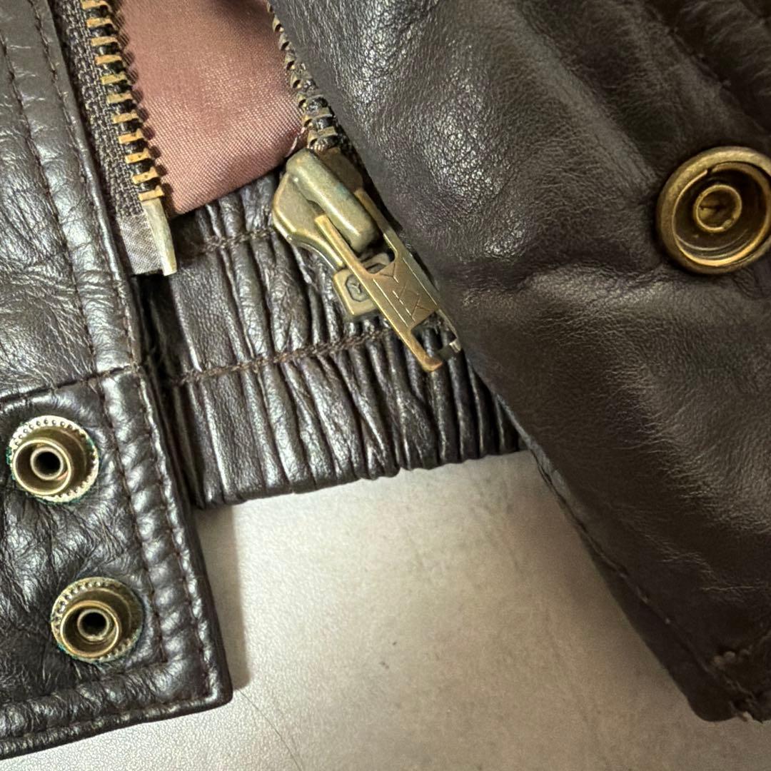 K*8様 80s 90s 本革 牛革 BACKLOT 中綿 レザージャケット ジ