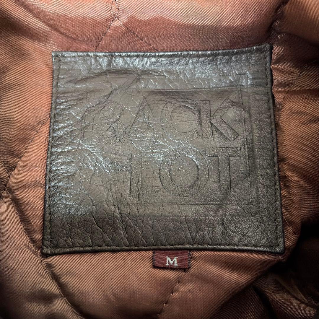 K*8様 80s 90s 本革 牛革 BACKLOT 中綿 レザージャケット ジ