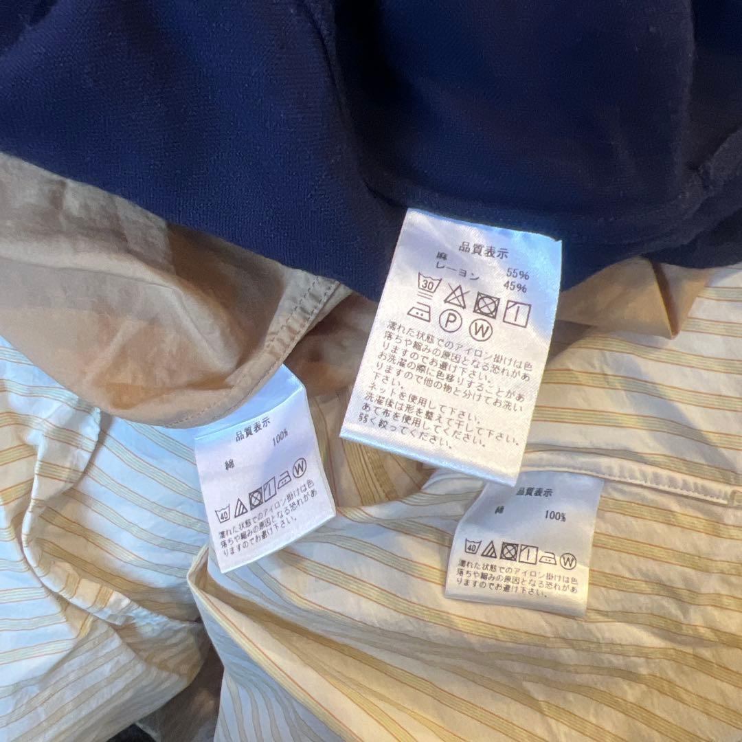 BM ブリティッシュメイド　長袖シャツ 3点セット L